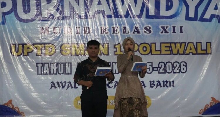 SMAN 1 Polewali Gelar Purnawidya Angkatan 2026 di Gedung Gadis