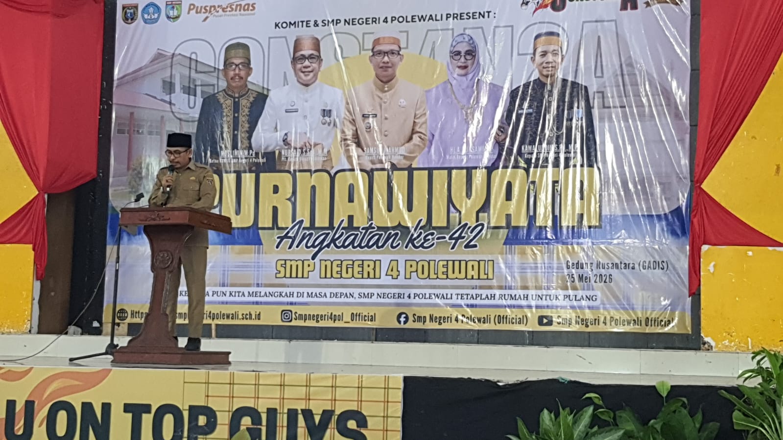 Wakili Bupati, DR Aco Musaddad HM Dorong Angkatan Conztanza Menjadi Arsitek Masa Depan Berkarakter Menuju Indonesia Emas