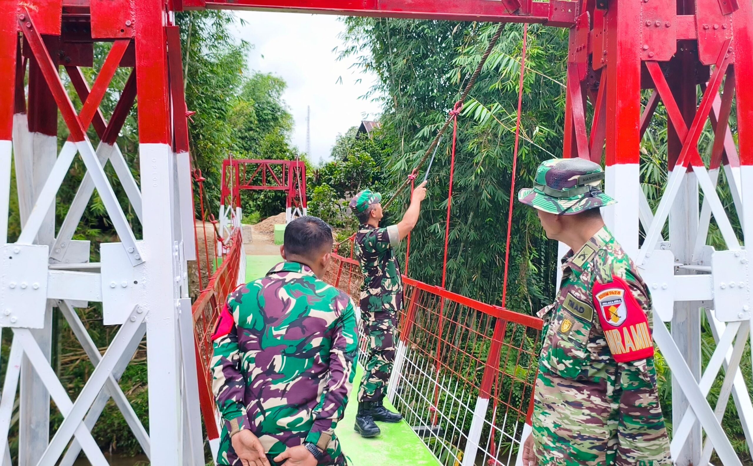Jembatan Gantung Garuda Membentang di Mamasa, Bukti Nyata Negara Hadir di Pelosok Negeri