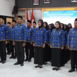 Kementerian ATR/BPN Lantik Pejabat Fungsional dan Ambil Sumpah PNS Secara Daring