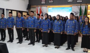 Kementerian ATR/BPN Lantik Pejabat Fungsional dan Ambil Sumpah PNS Secara Daring Kementerian ATR/BPN Lantik Pejabat Fungsional dan Ambil Sumpah PNS Secara Daring