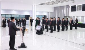 Menteri ATR/BPN Lantik 130 Pejabat: Jadi Ujung Tombak Pelayanan Adil untuk Rakyat