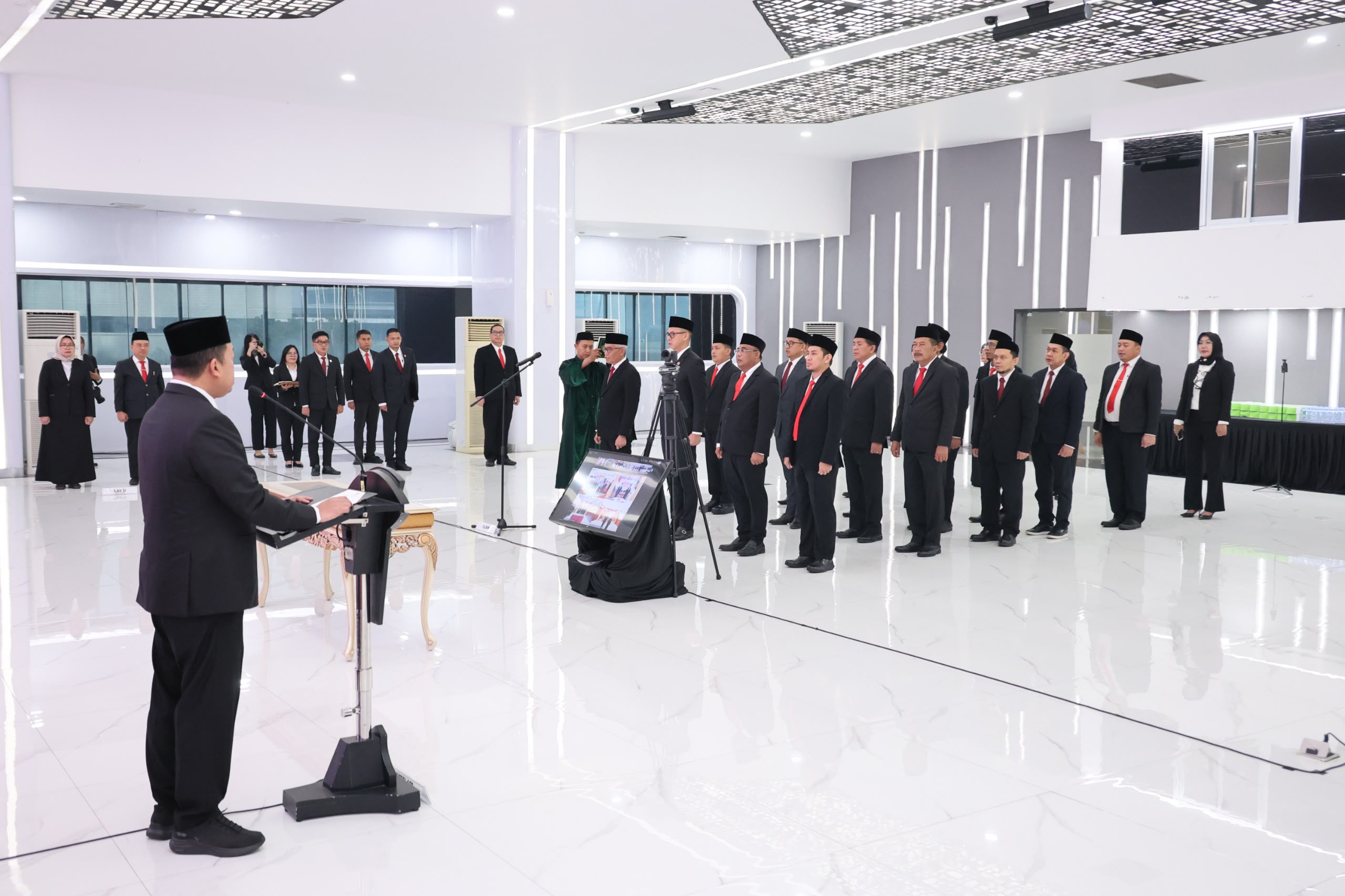 Menteri ATR/BPN Lantik 130 Pejabat: Jadi Ujung Tombak Pelayanan Adil untuk Rakyat