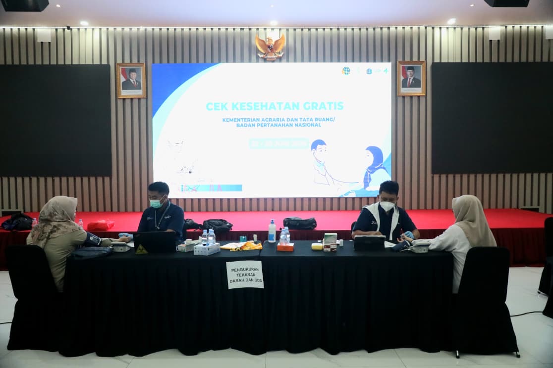 Kementerian ATR/BPN Gelar Cek Kesehatan Gratis, Pegawai Sambut Positif untuk Deteksi Dini Penyakit