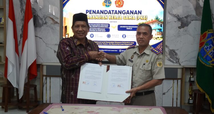 BPN Sulbar dan Universitas Muhammadiyah Mamuju Jalin Kerja Sama Strategis BPN Sulbar dan Universitas Muhammadiyah Mamuju Jalin Kerja Sama Strategis