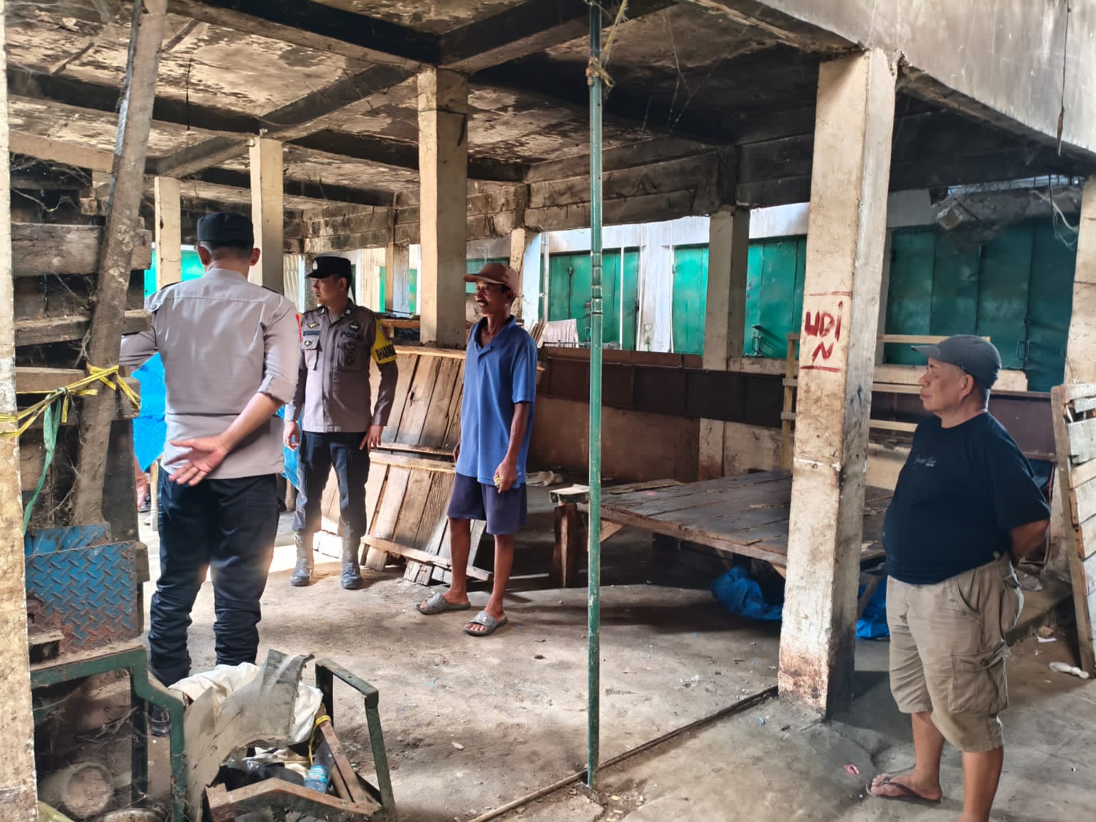 Polsek Urban Wonomulyo Gerak Cepat, Datangi Pasar Ikan Usai Motor Pedagang Raib