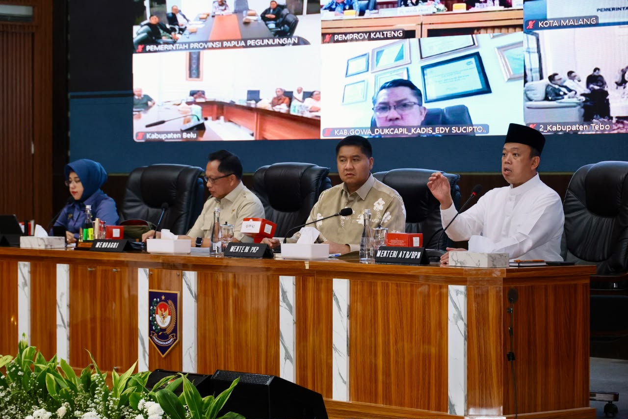 Menteri ATR/Kepala BPN dan Mendagri Keluarkan Surat Edaran, Integrasikan LP2B ke Dalam RTRW dan RDTR