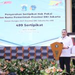 Sertipikasi Tanah DKI Jakarta Capai 98,6%, Wamen Ossy: Jadi Contoh Baik bagi Daerah Lain