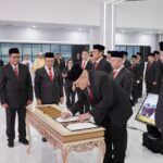 Lantik 78 Pejabat Struktural, Wamen Ossy: Rotasi dan Promosi Jabatan Bentuk Birokrat yang Adaptif Lantik 78 Pejabat Struktural, Wamen Ossy: Rotasi dan Promosi Jabatan Bentuk Birokrat yang Adaptif