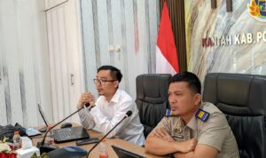 Muslih Fauzi, bersama tim teknis melaksanakan kunjungan kerja inventarisasi dan identifikasi stasiun CORS JRSP di lingkungan BPN se-Provinsi Sulawesi Barat.