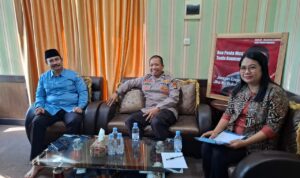 Perkuat Sinergitas, Sat Binmas Polres Polman Kunjungi Kemenag Polman