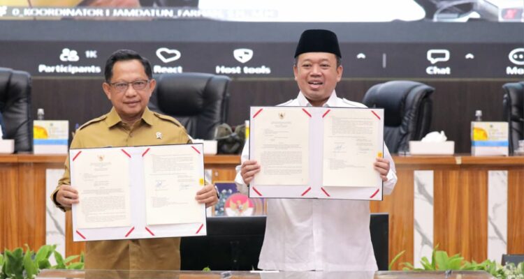 Menteri ATR/Kepala BPN dan Mendagri Teken Surat Edaran Bersama, Verifikasi BPHTB Dipercepat Jadi 3 Hari Menteri ATR/Kepala BPN dan Mendagri Teken Surat Edaran Bersama, Verifikasi BPHTB Dipercepat Jadi 3 Hari