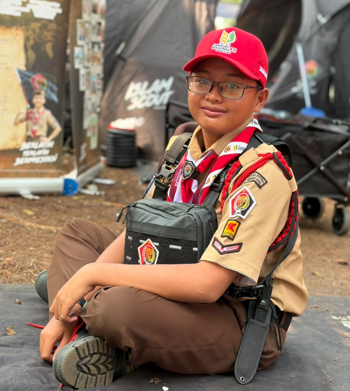 Putra Anggota DPRD Polman Wakili Ponpes As’adiyah Pusat Sengkang di Jambore Nasional XII Cibubur