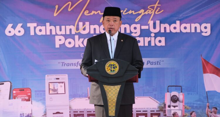 66 Tahun Peringatan UUPA, Kementerian ATR/BPN Akselerasi Sejumlah Program Strategis di Bidang Pertanahan dan Tata Ruang