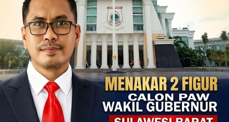 ANALISIS : Menakar Dua Figur Calon Wakil Gubernur PAW Sulawesi Barat, Siapa Pilihan DPRD?