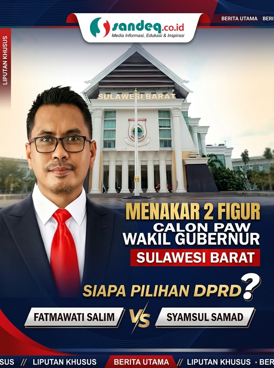 ANALISIS : Menakar Dua Figur Calon Wakil Gubernur PAW Sulawesi Barat, Siapa Pilihan DPRD?