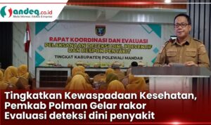 Tingkatkan Kewaspadaan Kesehatan, Pemkab Polewali Mandar Gelar Rakor Evaluasi Deteksi Dini Penyakit