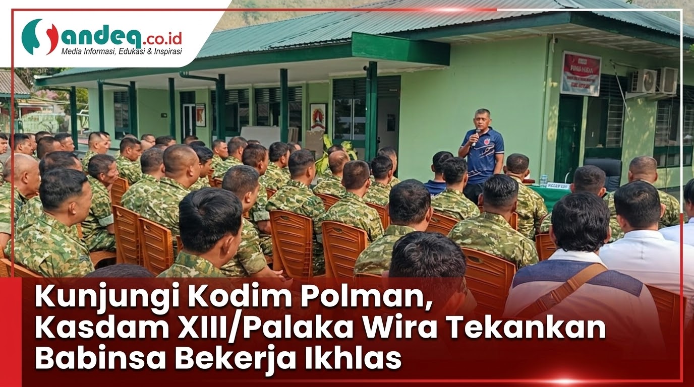 Kunjungi Kodim Polman, Kasdam XXIII/Palaka Wira Tekankan Babinsa Bekerja Ikhlas