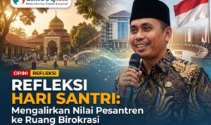 Refleksi Hari Santri: Mengalirkan Nilai Pesantren ke Ruang Birokrasi. “Kiprah DR. Aco Musaddad HM”