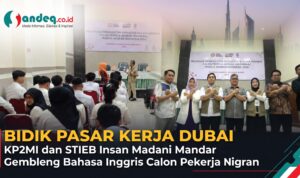 Bidik Pasar Kerja Dubai, KP2MI dan STIEB Insan Madani Mandar Gembleng Bahasa Inggris Calon Pekerja Migran