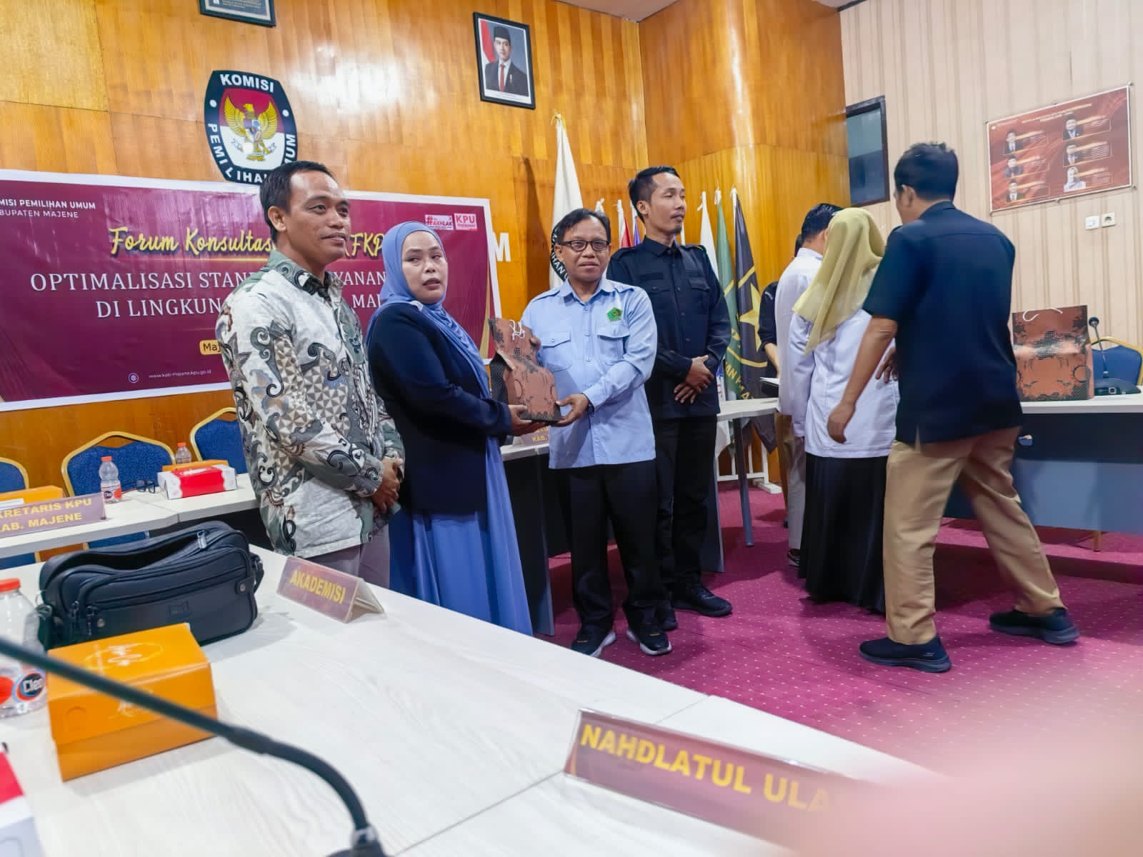 KPU Majene Gelar Forum Konsultasi Publik, dari akademis, Ormas hingga Perwakilan Partai Politik