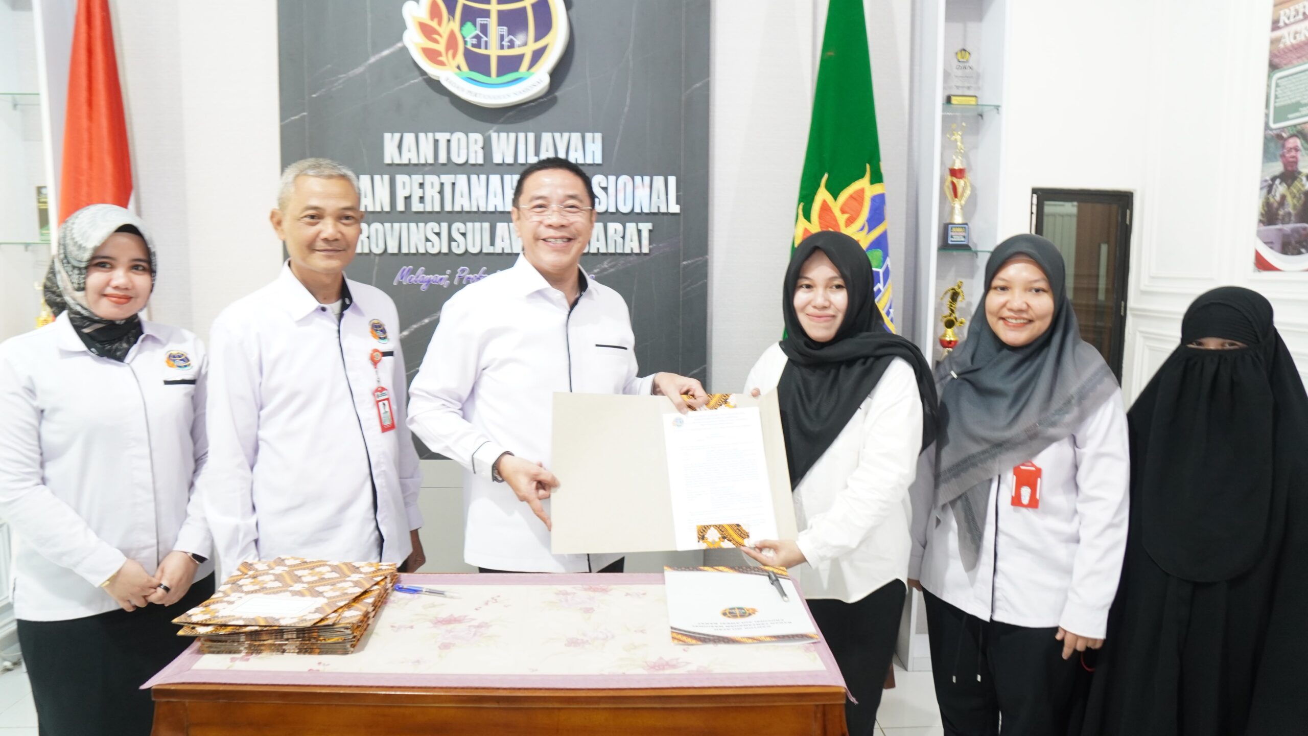 Kanwil BPN Sulbar Tandatangani Adendum Perjanjian Kerja PPPK, Sesuaikan Wilayah Kerja